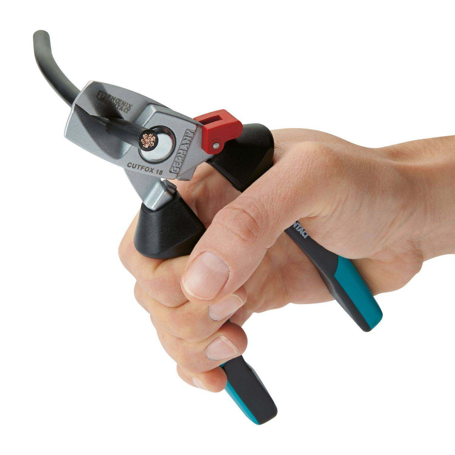 菲尼克斯剪线钳CUTFOX 12-1212128电缆电工专业工业级多功能