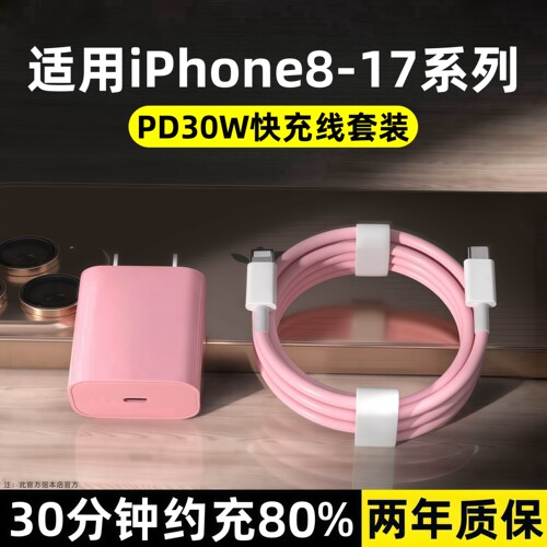 适用苹果PD快充充电器