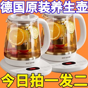 德国养生壶家用多功能电热水壶烧水花茶壶办公室煮茶器小型新款