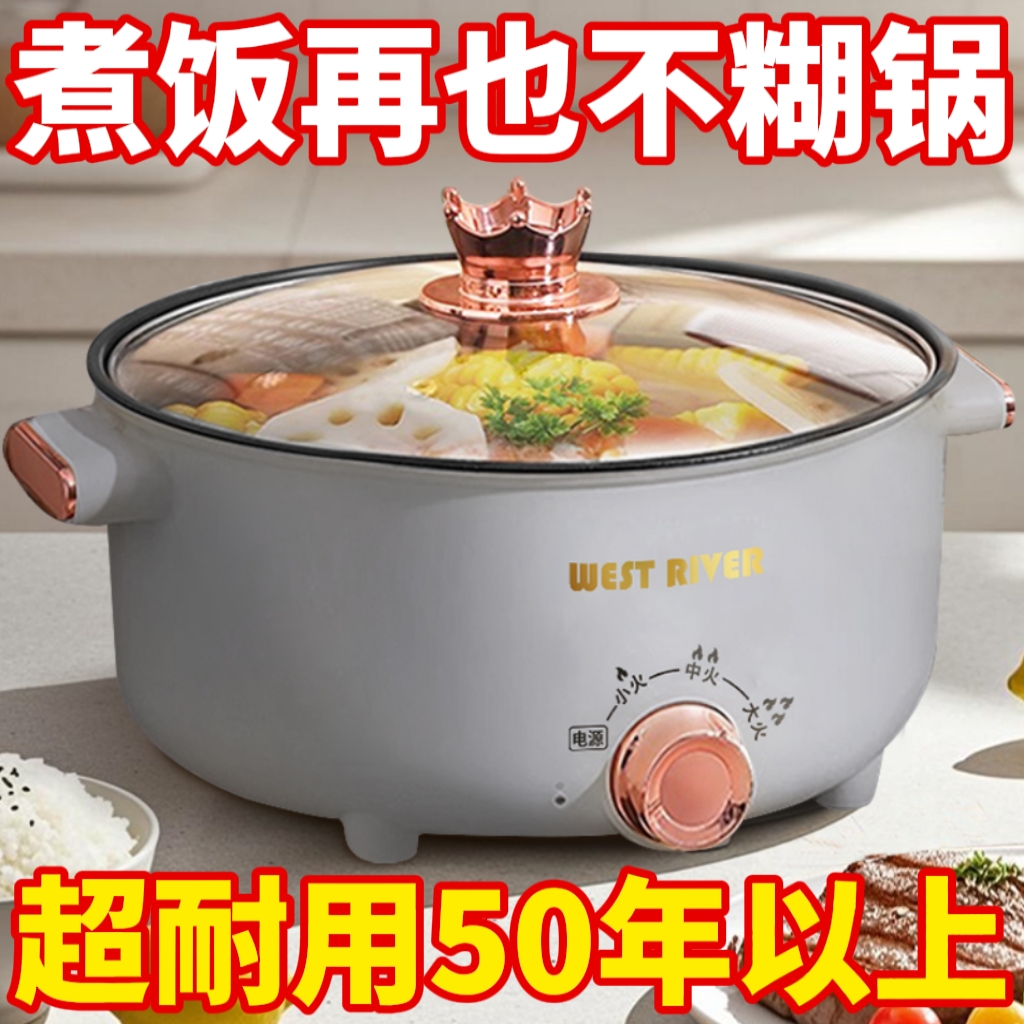 活动送蒸笼德国多功能电煎锅