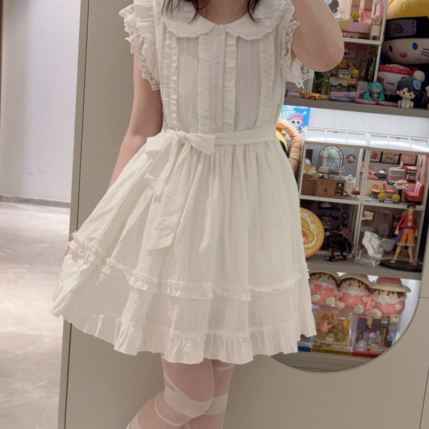 谜兔少女·初恋感小白裙