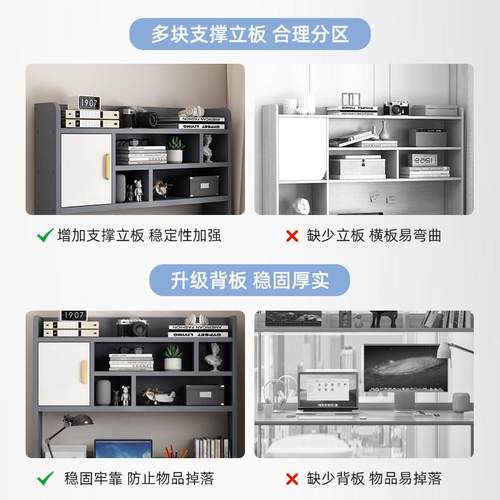 电脑桌卧室家用小学生写作业桌子现代简约儿童书桌学习桌组合套装
