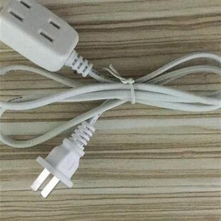 电源延长线220V纯铜母插头路由器手机充电插座小风扇转向电源线