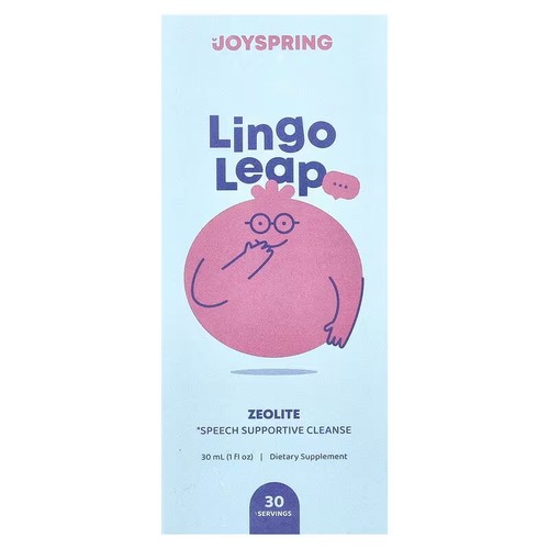 JoySpring儿童膳食补充剂Lingo Leap维生素DB12沸石