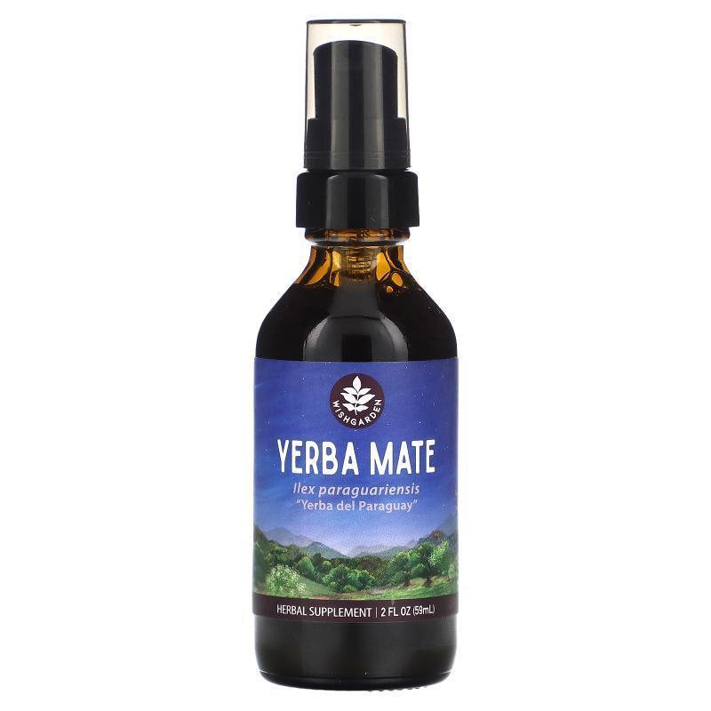 WishGarden Herbs,Yerba Mate, 2 fl oz (59 ml)