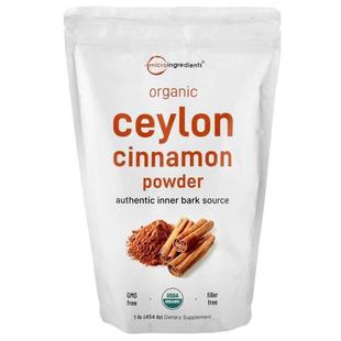Micro Ingredients,有机锡兰肉桂粉,1 磅(454 克)