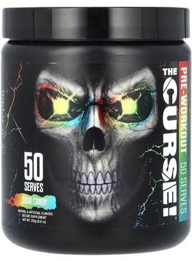 JNX Sports,The Curse, Pre-Workout, Sour Candy, 250 g (8.8 oz