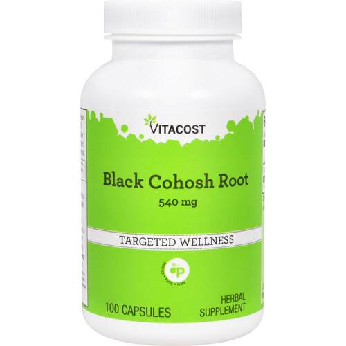Vitacost,Black Cohosh Root, 540 mg, 100 Capsules