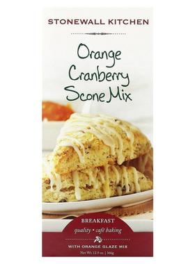 Stonewall Kitchen,Orange Cranberry Scone Mix, 12.9 oz (366 g
