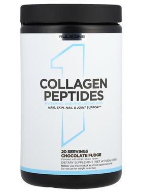 Rule One Proteins,Collagen Peptides + Vitamin C and Hyaluron