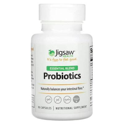 Jigsaw Health,Essential Blend, Probiotics, 90 Capsules