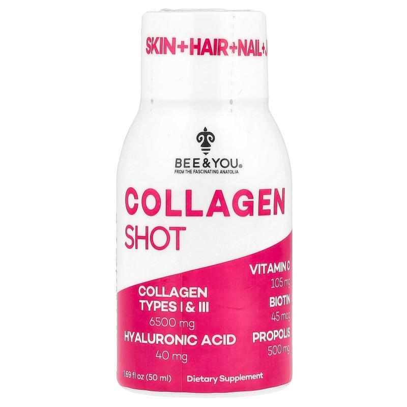 Bee&You,Collagen Shot，1.69 液量盎司（50 毫升）