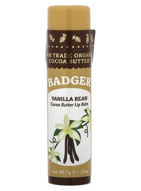 贝吉獾,可可脂润唇膏，甜橙味，0.25 盎司（7 克）