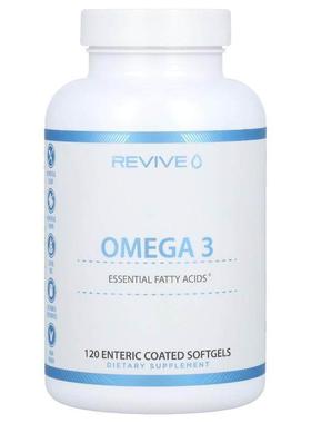 Revive MD Supplement Company LLC,Omega-3，120 粒肠溶包衣软凝