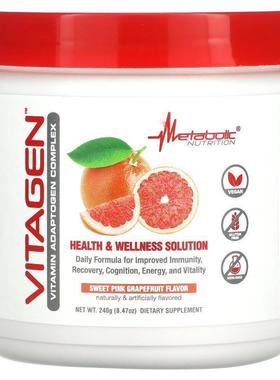 VitaGen, Vitamin Adaptogen Complex, Sweet Pink Grapefruit