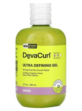 DevaCurl,优效定型凝露，高度定型清润造型，12 液量盎司（355 毫