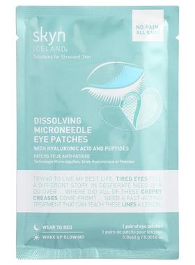 Skyn Iceland,Dissolving Microneedle Eye Patches, 1 Pair, 0.0