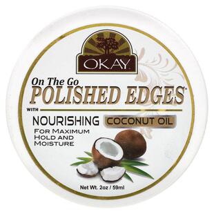 Okay Pure Naturals,Polished Edges With Nourishing Coconut Oi