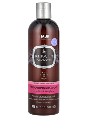 Hask Beauty,角蛋白，顺滑洗发水，12 液量盎司（355 毫升）