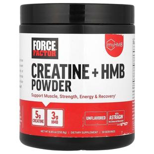 HMB Powder Unflavored Force Creatine 8.85 250 Factor