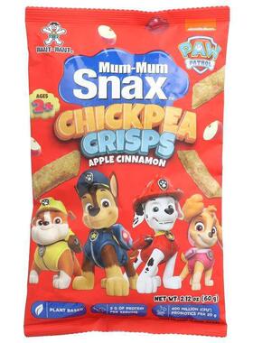 旺旺,Mum-Mum Snax™, Chickpea Crisps, Paw Patrol™,  Ages 2+,