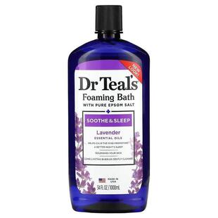 Dr. Teals,Foaming Bath With Pure Epsom Salt,  Lavender, 34 f