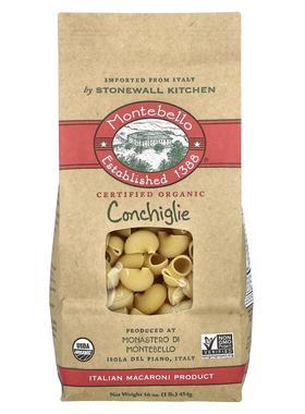 Montebello,Organic Conchiglie, 16 oz (454 g)