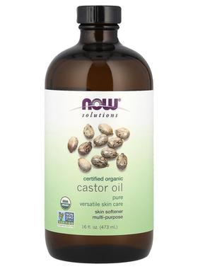 诺奥,Solutions，有机认可蓖麻油，16 液量盎司（473 毫升）