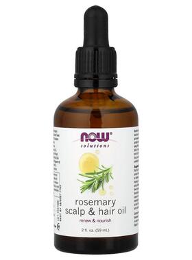 诺奥,Solutions, Rosemary Scalp & Hair Oil, 2 fl oz (59 ml)