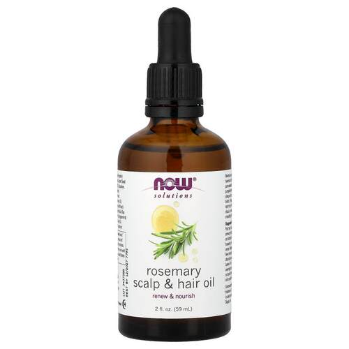 诺奥,Solutions, Rosemary Scalp & Hair Oil, 2 fl oz (59 ml)