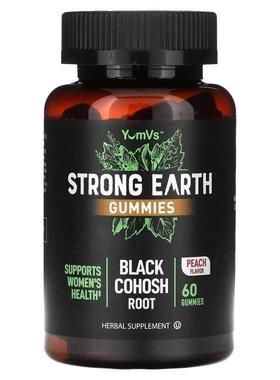 Yum-Vs,Strong Earth Gummies, Black Cohosh Root