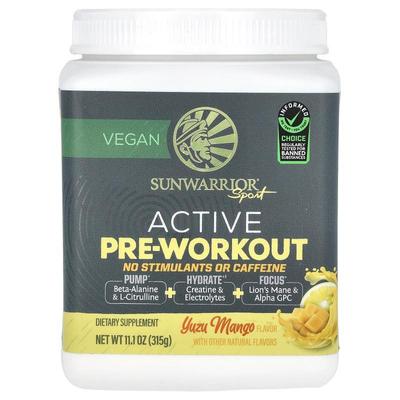 太阳勇士,Sport, Active Pre-Workout, No Stimulants or Caffein