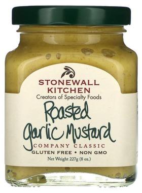 Stonewall Kitchen,Roasted Garlic Mustard, 8 oz (227 g)