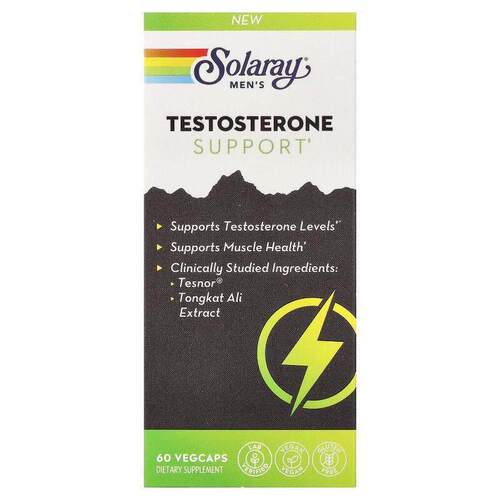 Solaray,Men's Testosterone Support, 60 VegCaps