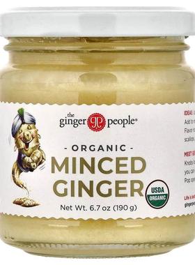 The Ginger People,Organic Minced Ginger, 6.7 oz (190 g)