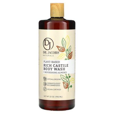 Plant-Based Rich Castle Body Wash, Nourishing Almond