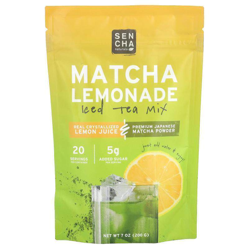 Sencha Naturals,Matcha Lemonade Iced Tea Mix, 7 oz (200 g)