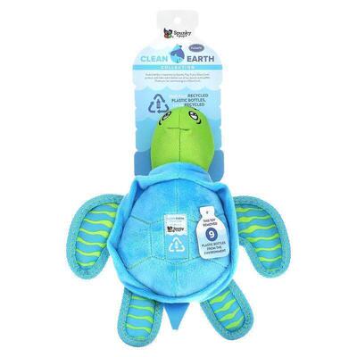 Spunky Pup,Clean Earth Collection, Large Turtle , 1 Toy