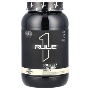 Rule One Proteins,Source7 Protein Powder Drink Mix, Vanilla,