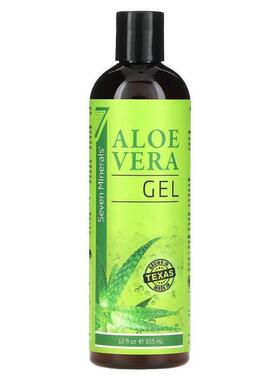 Seven Minerals,Aloe Vera Gel, 12 fl oz (355 ml)
