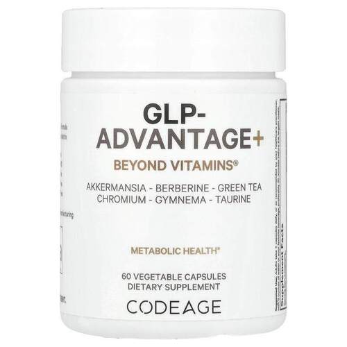 Codeage,GLP-Advantage+, Beyond Vitamins®, 60 Vegetable Capsu