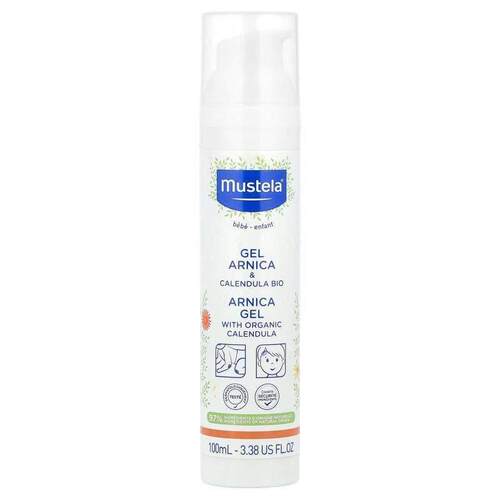 Mustela,婴儿，山金车凝胶，含有机金盏花，3.38 液量盎司（100
