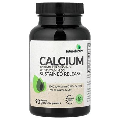 Futurebiotics,Calcium With Vitamin D3, Sustained Release, 90