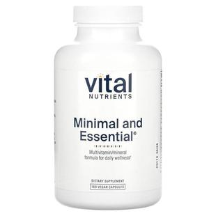 and Minimal Essential Nutrients Vital