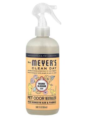 梅耶太太,Pet Odor Neutralizer, Orange Blossom, 12 fl oz (355