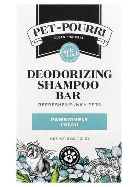 Poo-Pourri,Pet-Pourri™, Deodorizing Shampoo Bar, Pawsitively