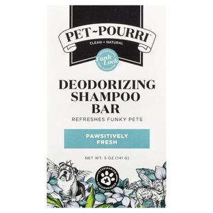 Poo-Pourri,Pet-Pourri™, Deodorizing Shampoo Bar, Pawsitively