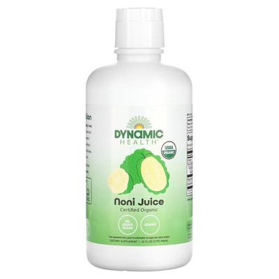 Dynamic Health,认可有机诺丽果全果汁，32 液量盎司（946 毫升）