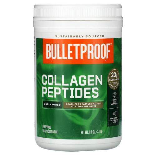 BulletProof,胶原蛋白肽，巧克力，14.3盎司（405克）