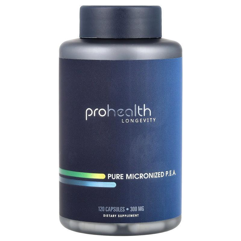 ProHealth Longevity,Pure Micronized P.E.A., 300 mg, 120 Caps